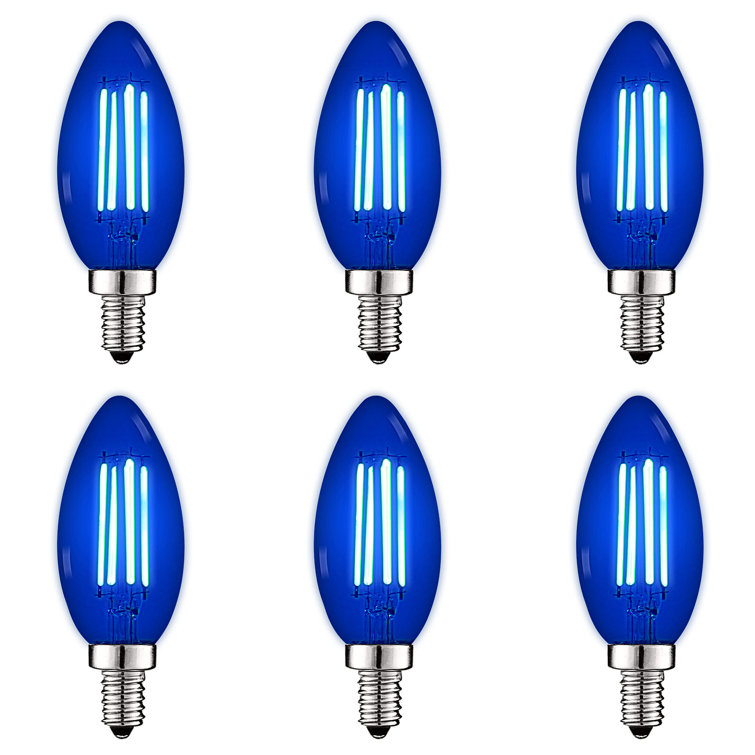Luxrite 4.5 Watt 40 Watt Equivalent B11 LED Candle Bulb